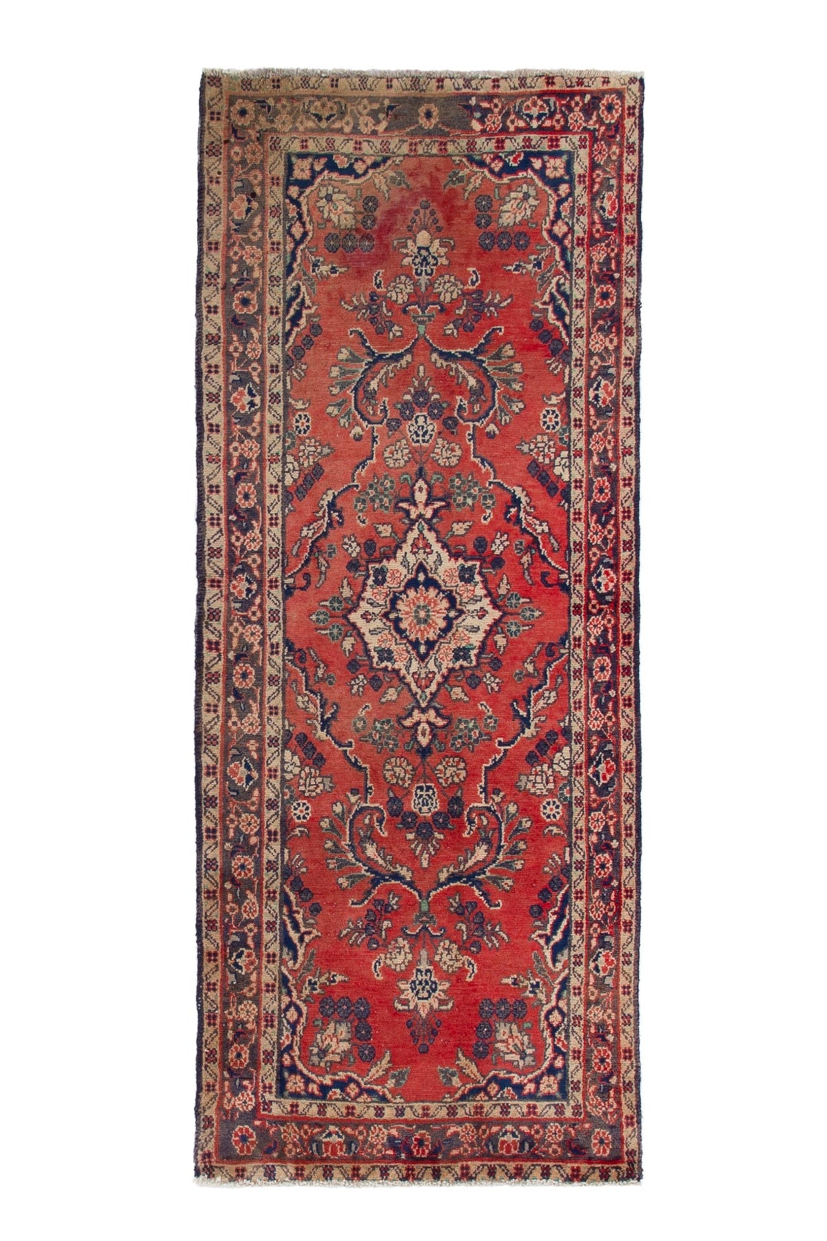 3080, Persian Hamadan Runner Rug