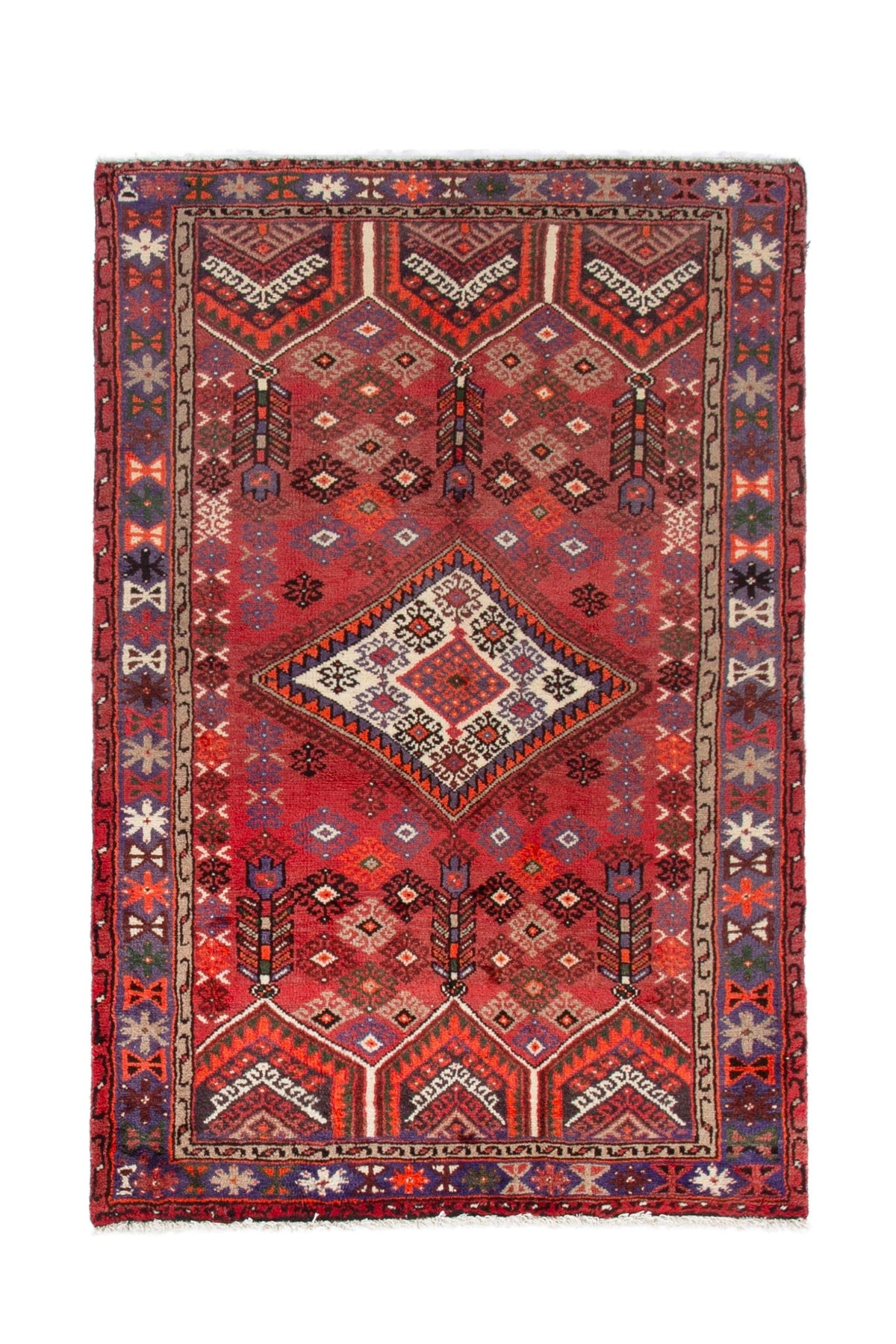 3083, Persian Hamadan Area Rug