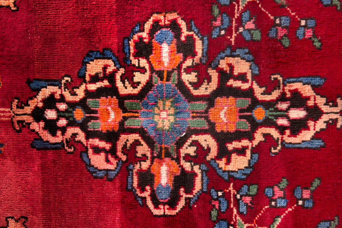 3102, Persian Hamadan Runner Rug
