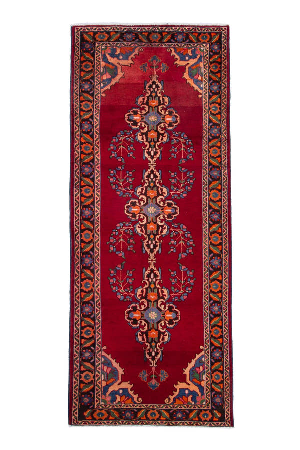 3102, Persian Hamadan Runner Rug