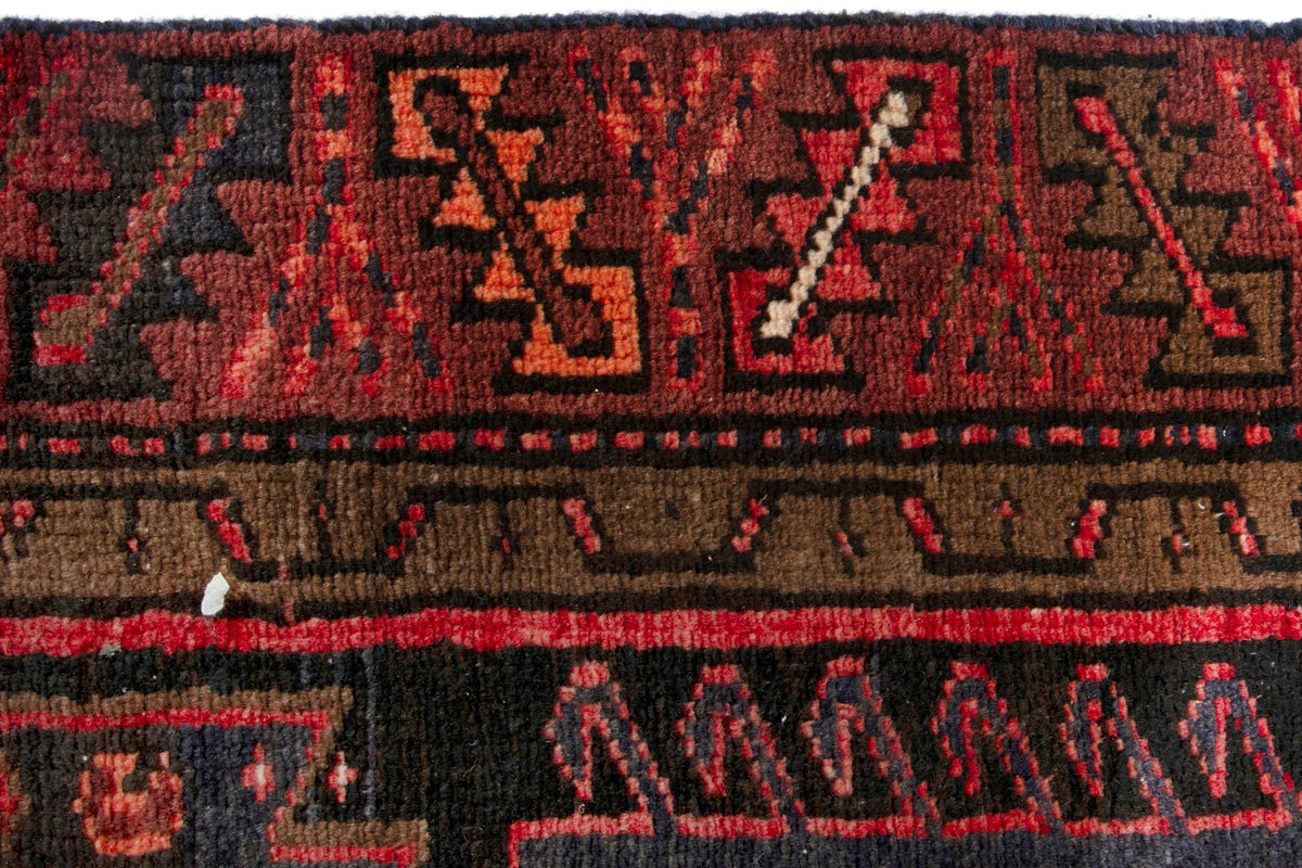 3104, Persian Hamadan Runner Rug