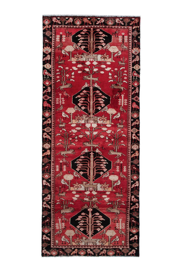 3109, Persian Hamadan Runner Rug