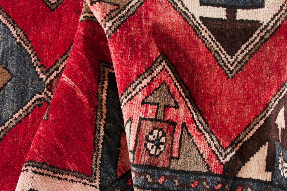 3112, Persian Hamadan Runner Rug