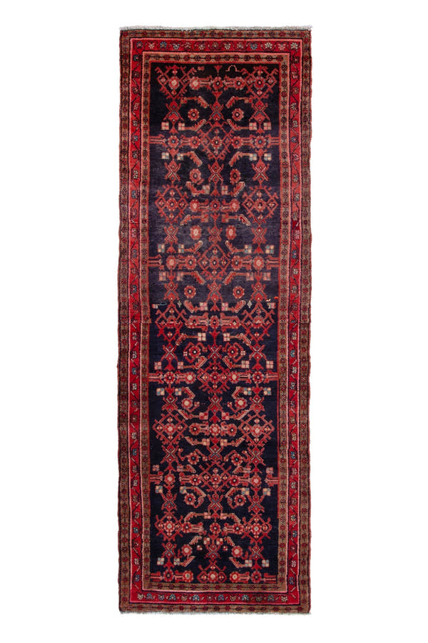3122, Persian Hamadan Runner Rug