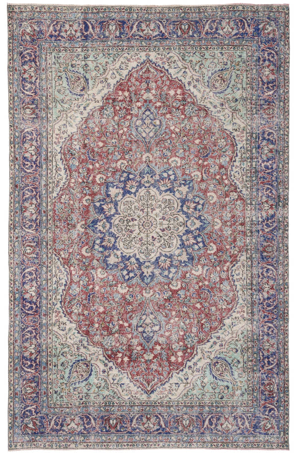 8434, Turkish Isparta Area Rug