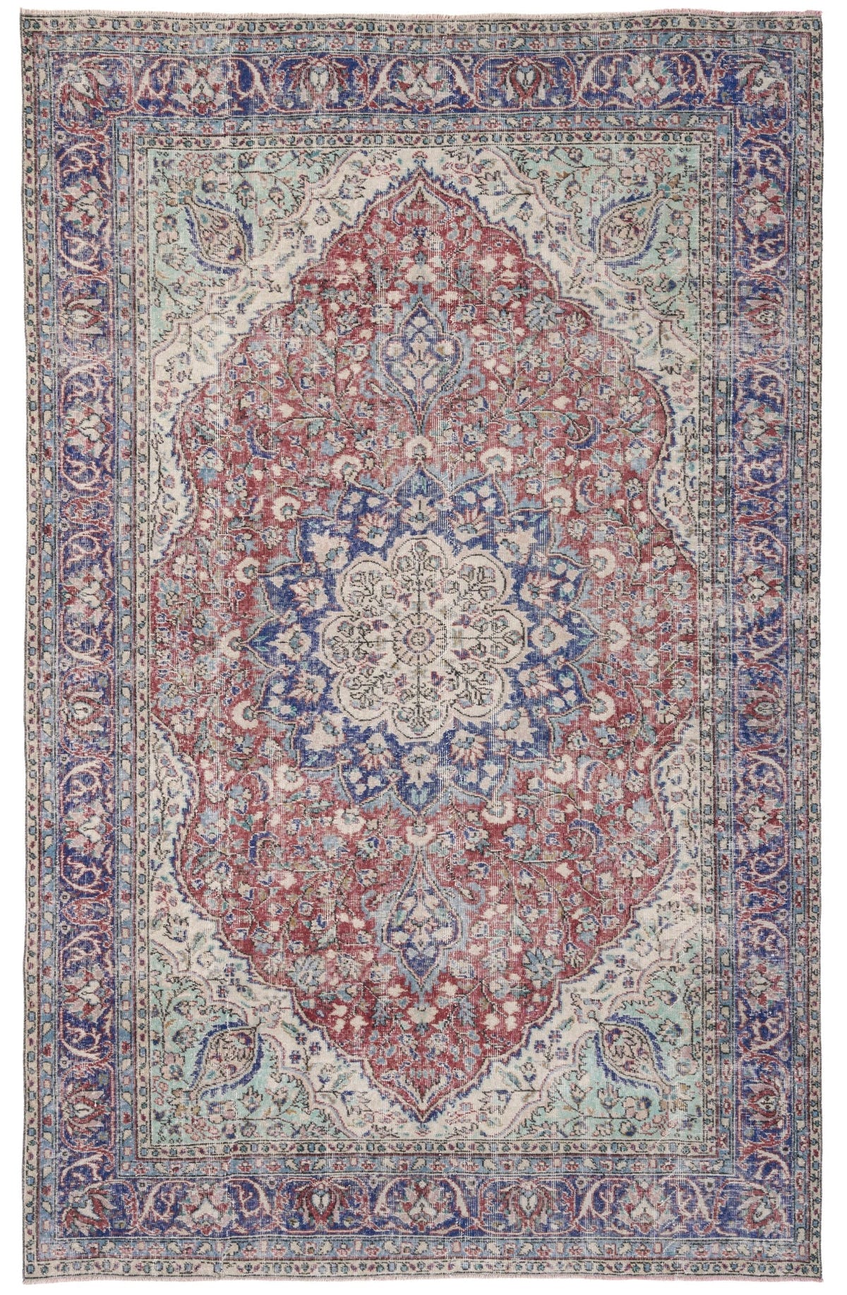 8434, Turkish Isparta Area Rug