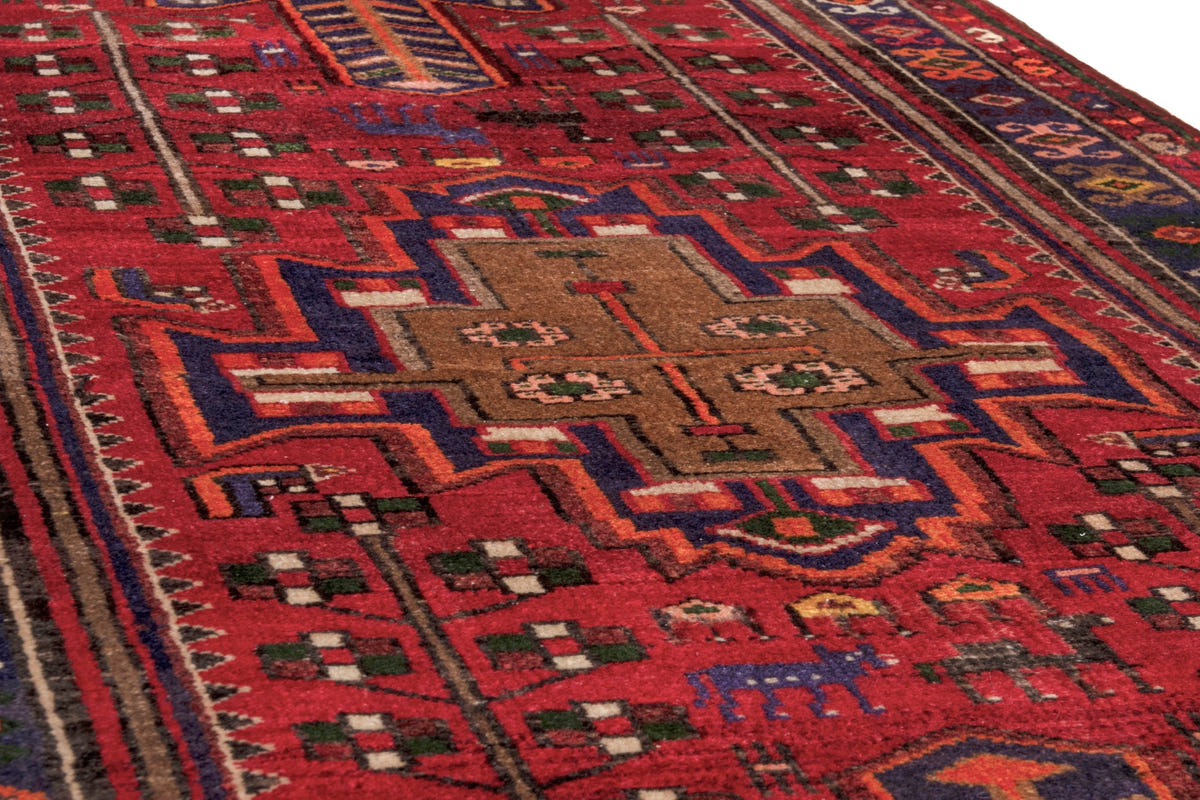 3132, Persian Hamadan Runner Rug