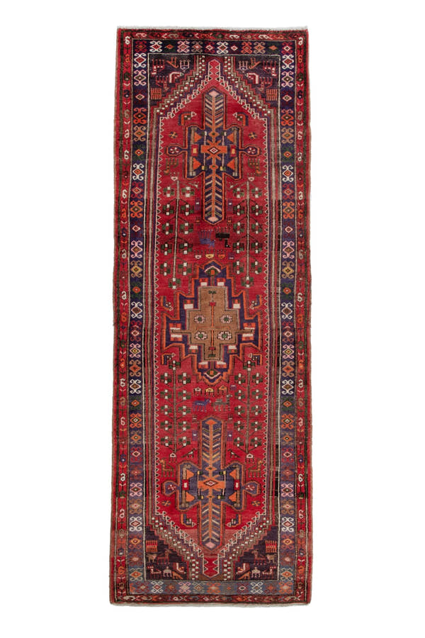 3132, Persian Hamadan Runner Rug