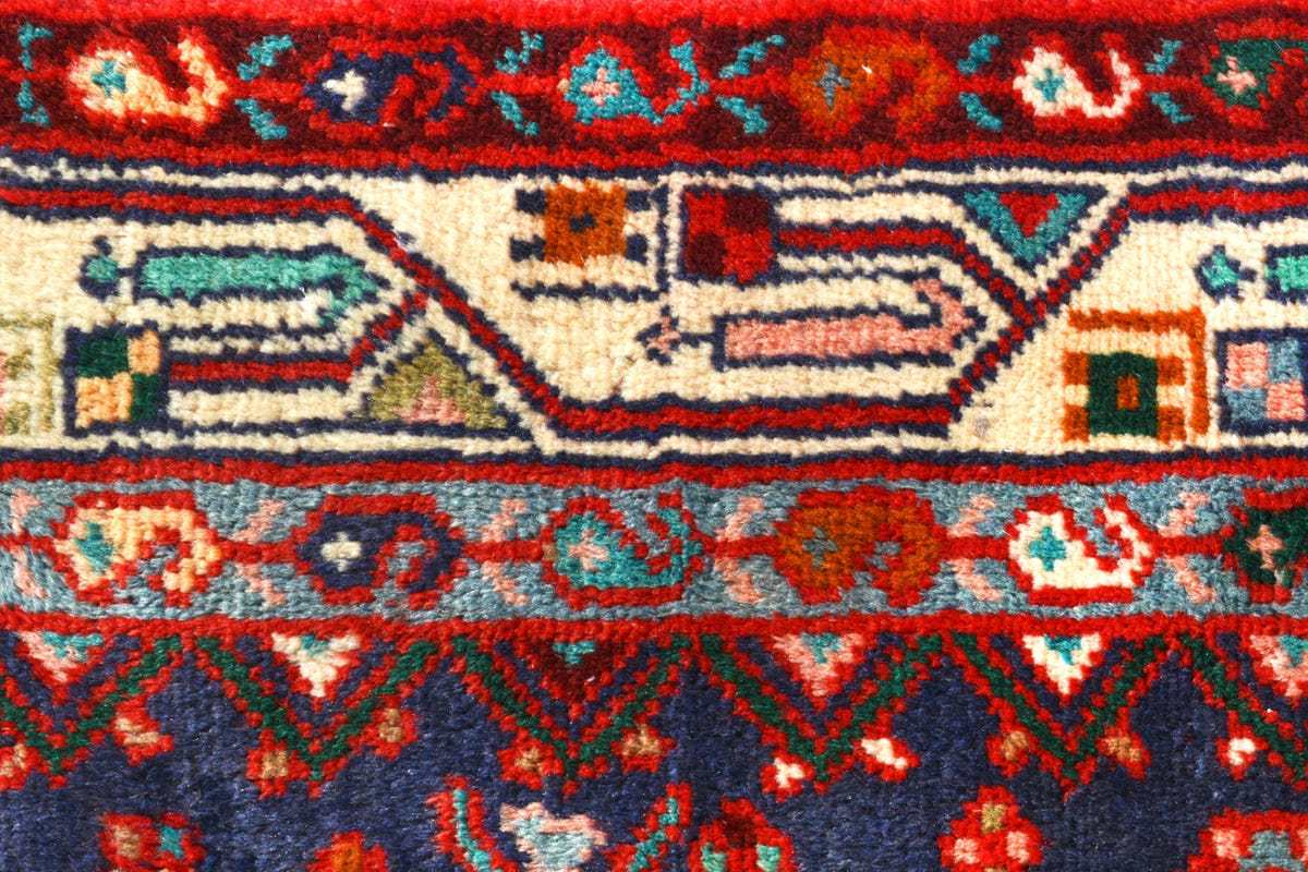 3139, Persian Hamadan Runner Rug