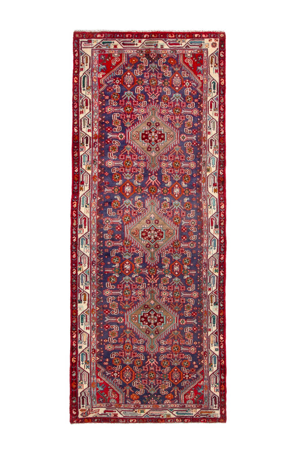 3139, Persian Hamadan Runner Rug