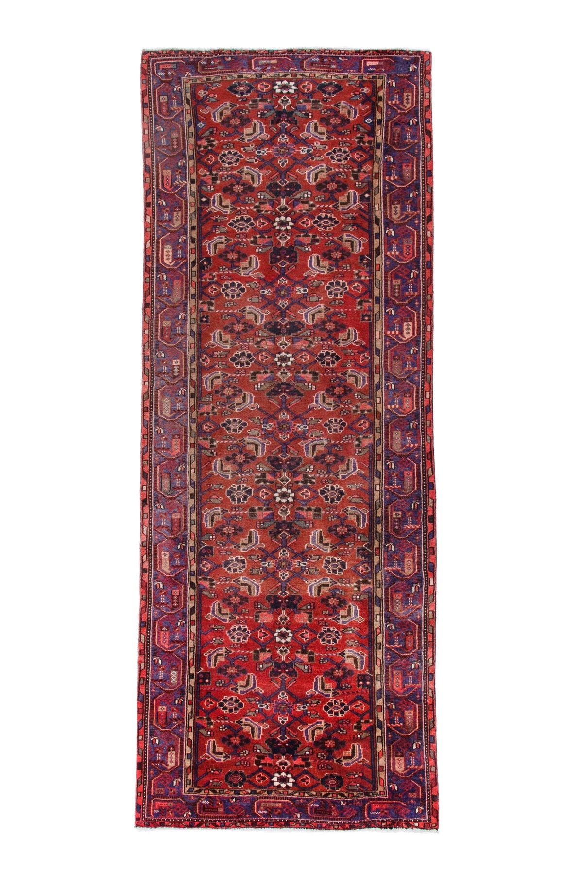 3142, Persian Hamadan Runner Rug