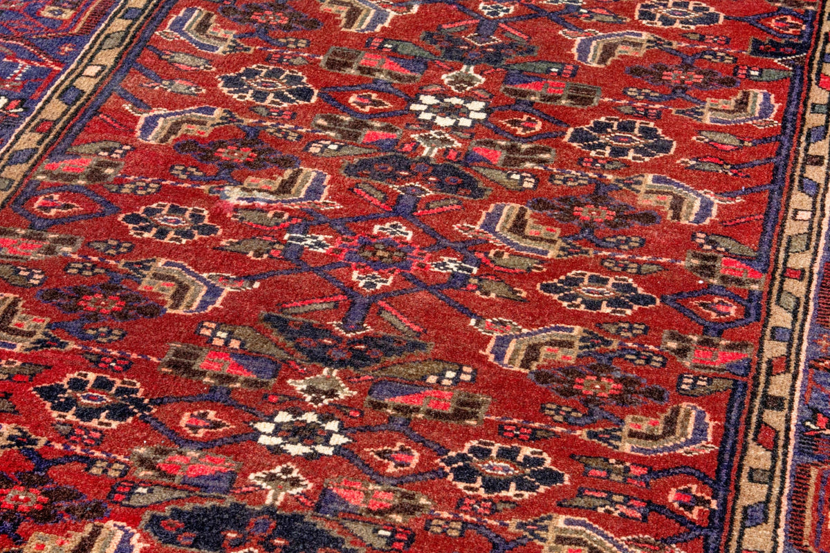 3142, Persian Hamadan Runner Rug