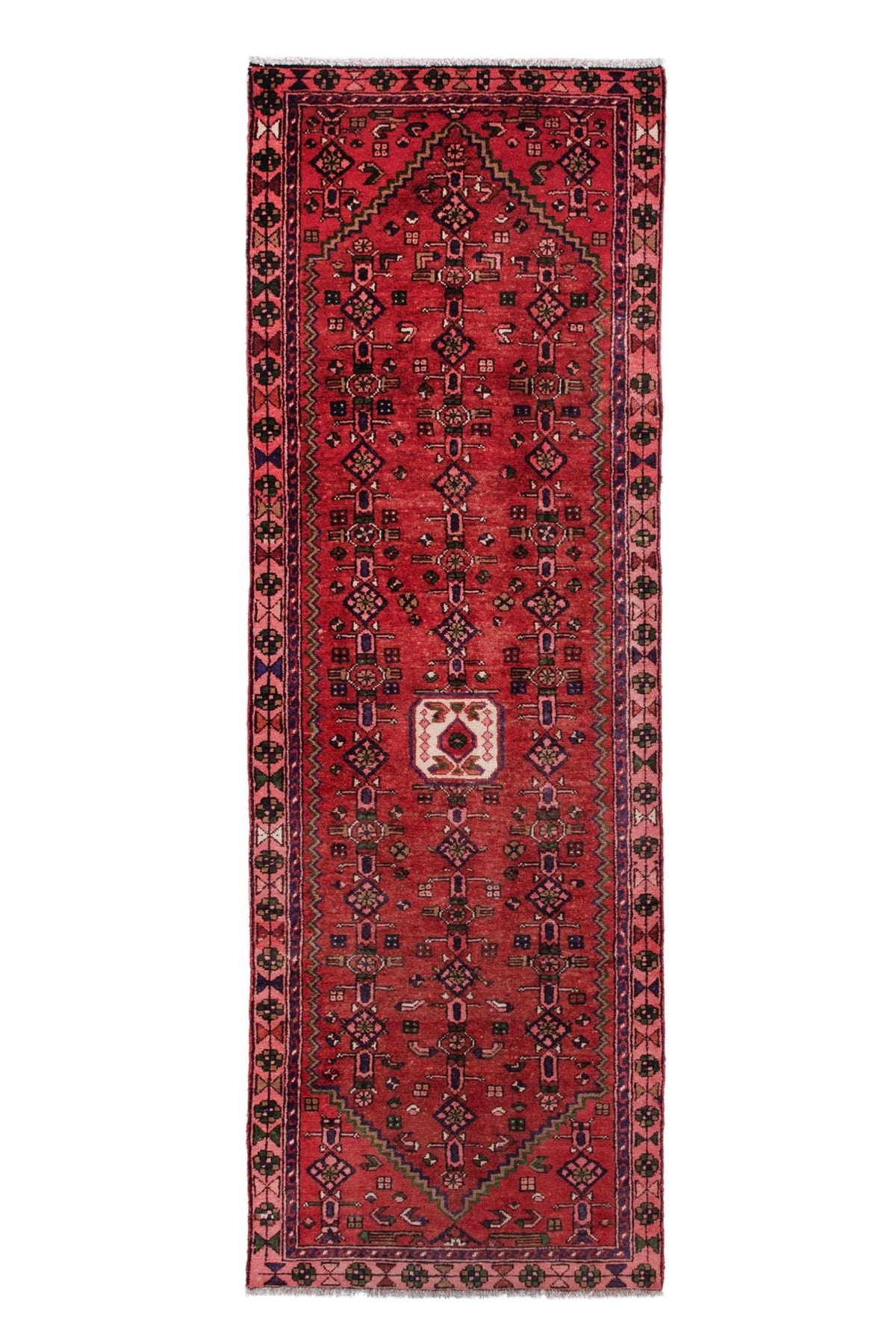 3144, Persian Hamadan Runner Rug