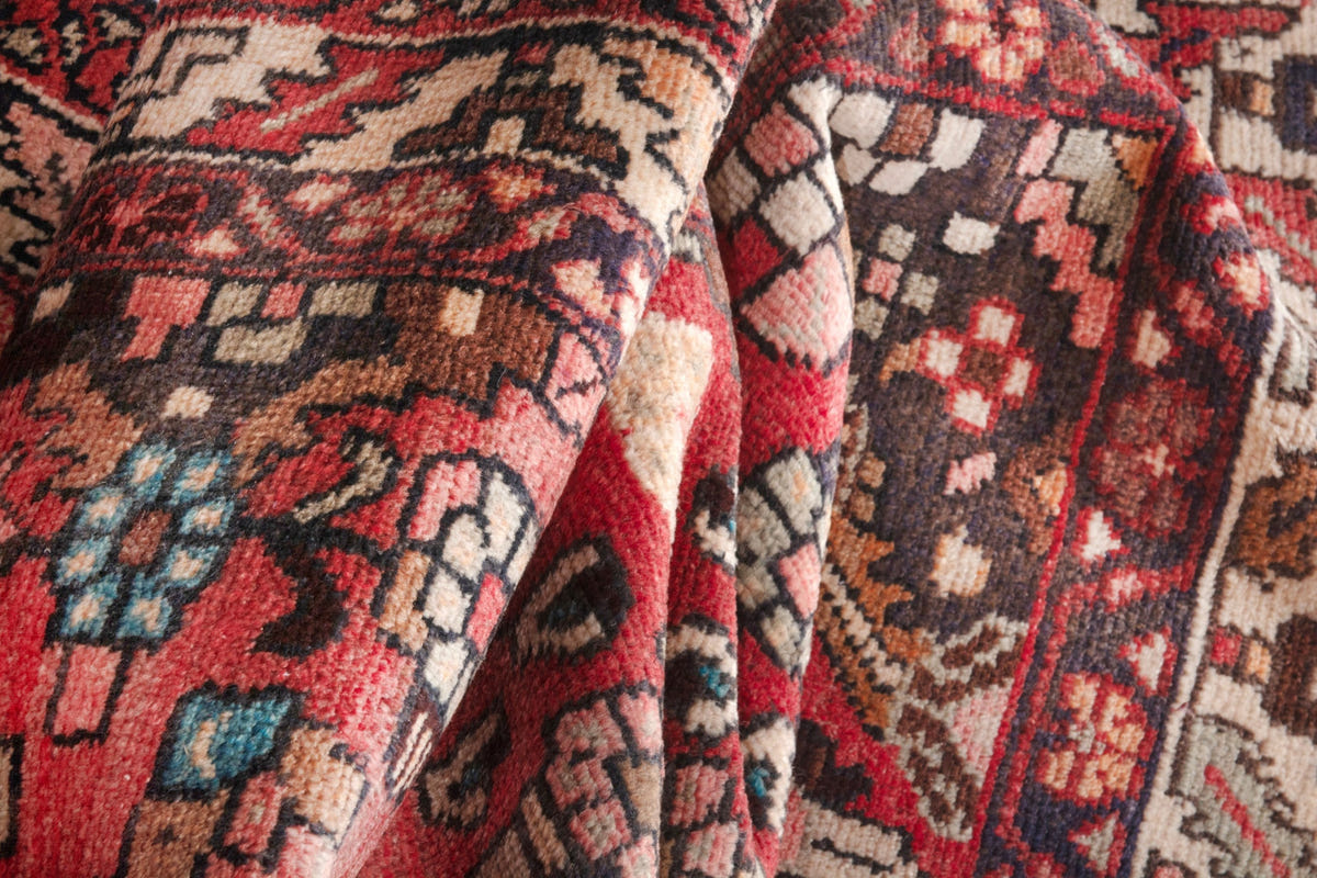 3148, Persian Hamadan Runner Rug