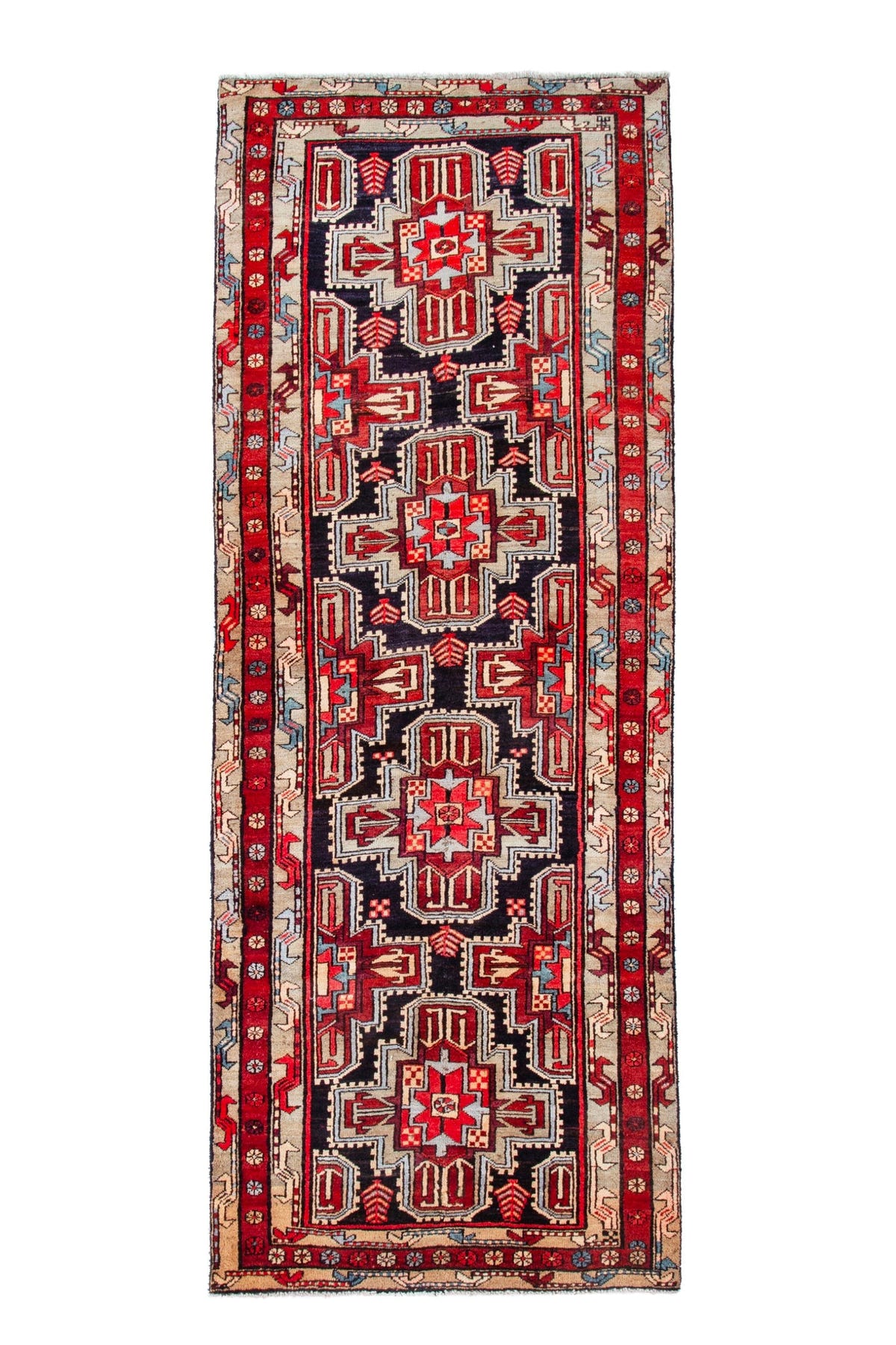 3153, Persian Ardabil Runner Rug