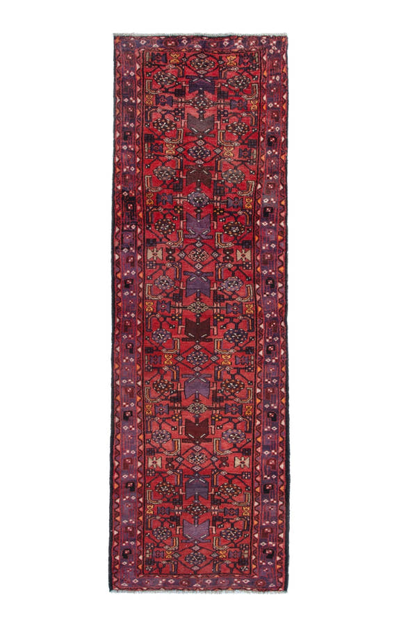 3158, Persian Hamadan Runner Rug
