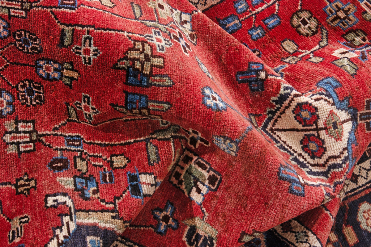 3163, Persian Hamadan Runner Rug
