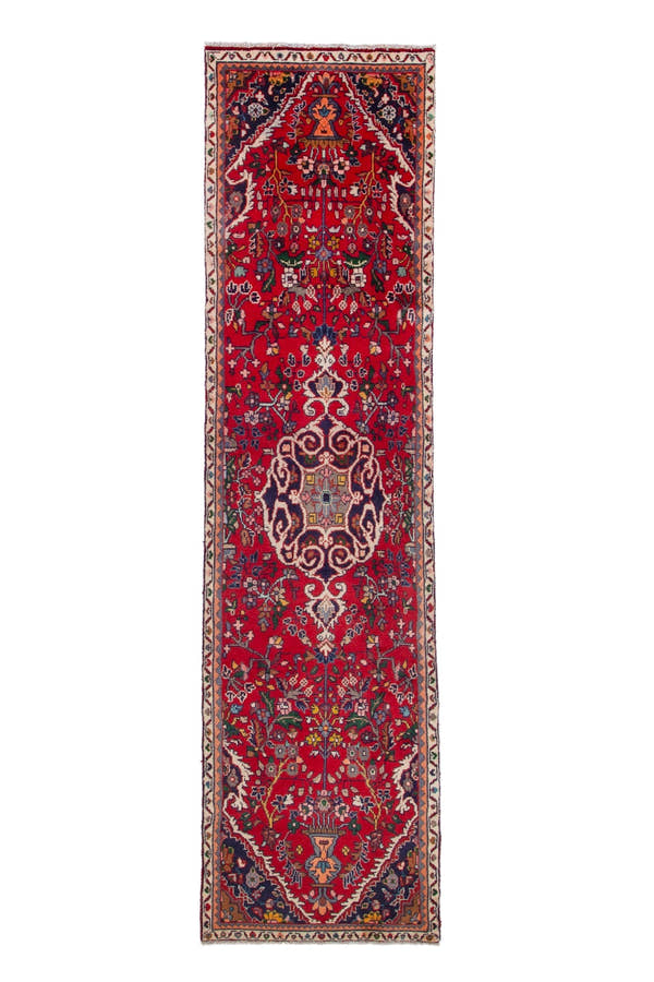 3164, Persian Hamadan Runner Rug