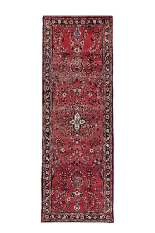 3173, Persian Hamadan Runner Rug