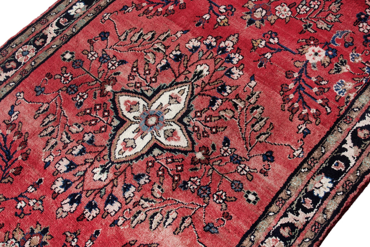 3173, Persian Hamadan Runner Rug