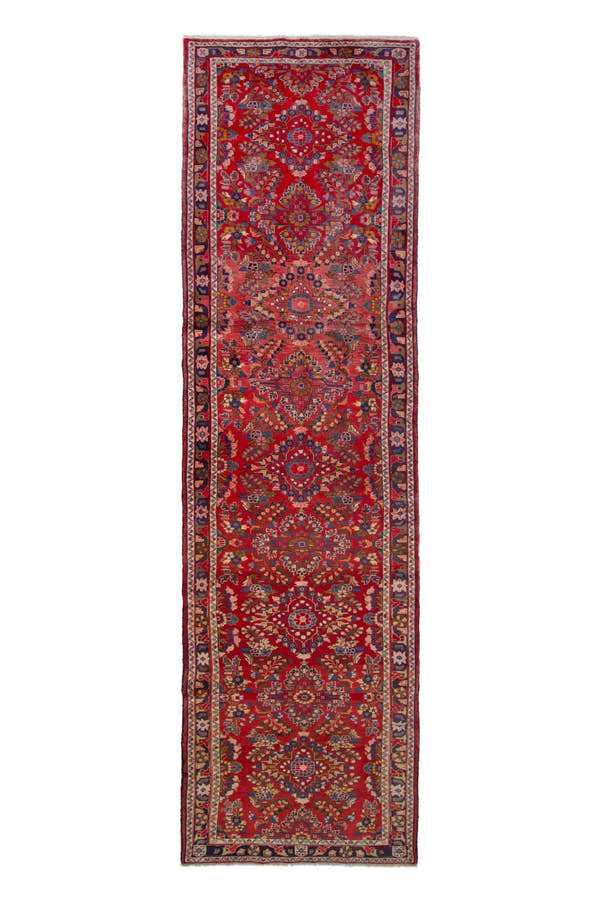 3175, Persian Hamadan Runner Rug