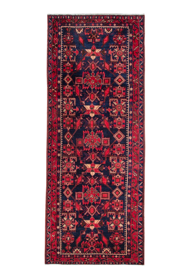 3176, Persian Borujerd Runner Rug