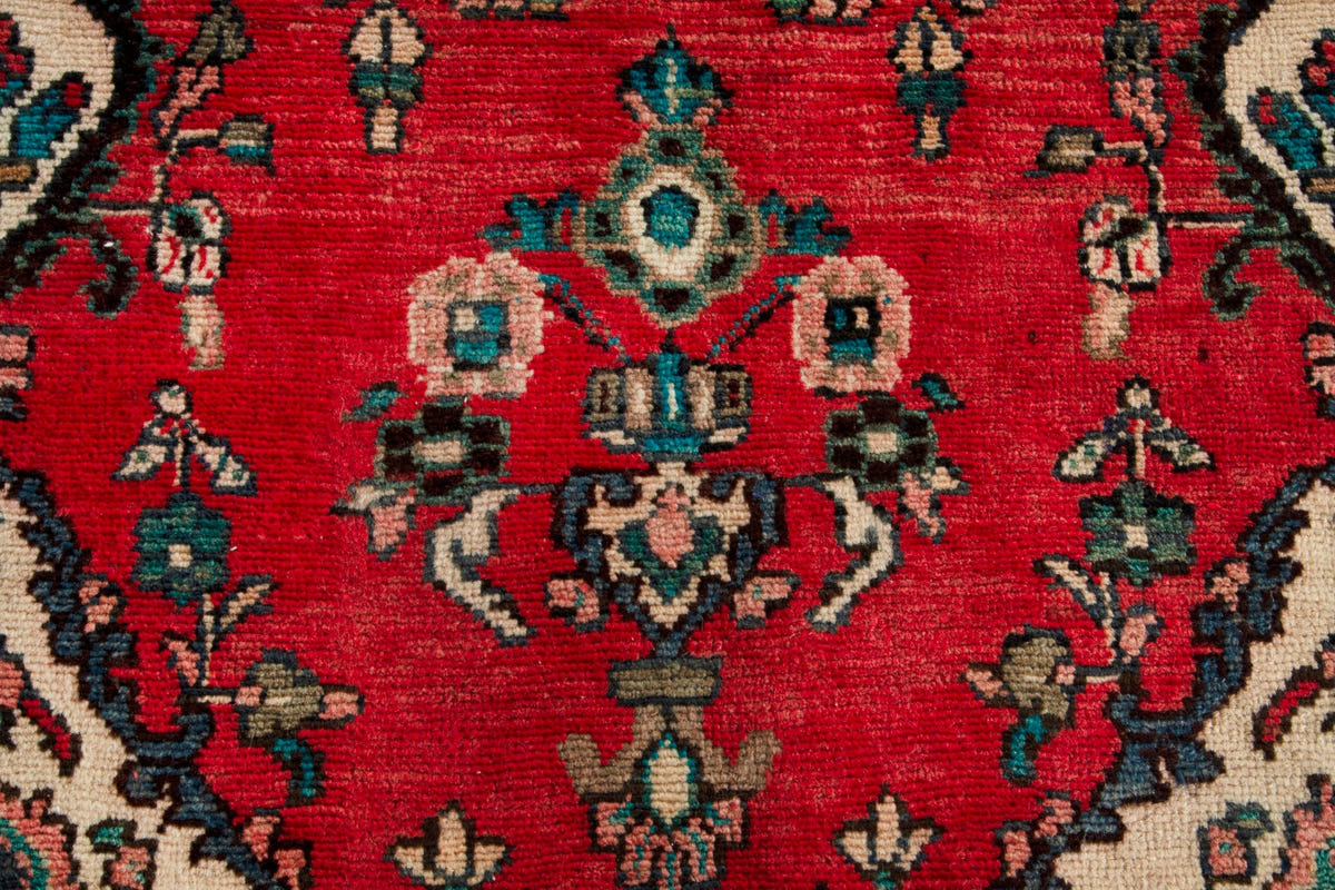 3187, Persian Hamadan Runner Rug