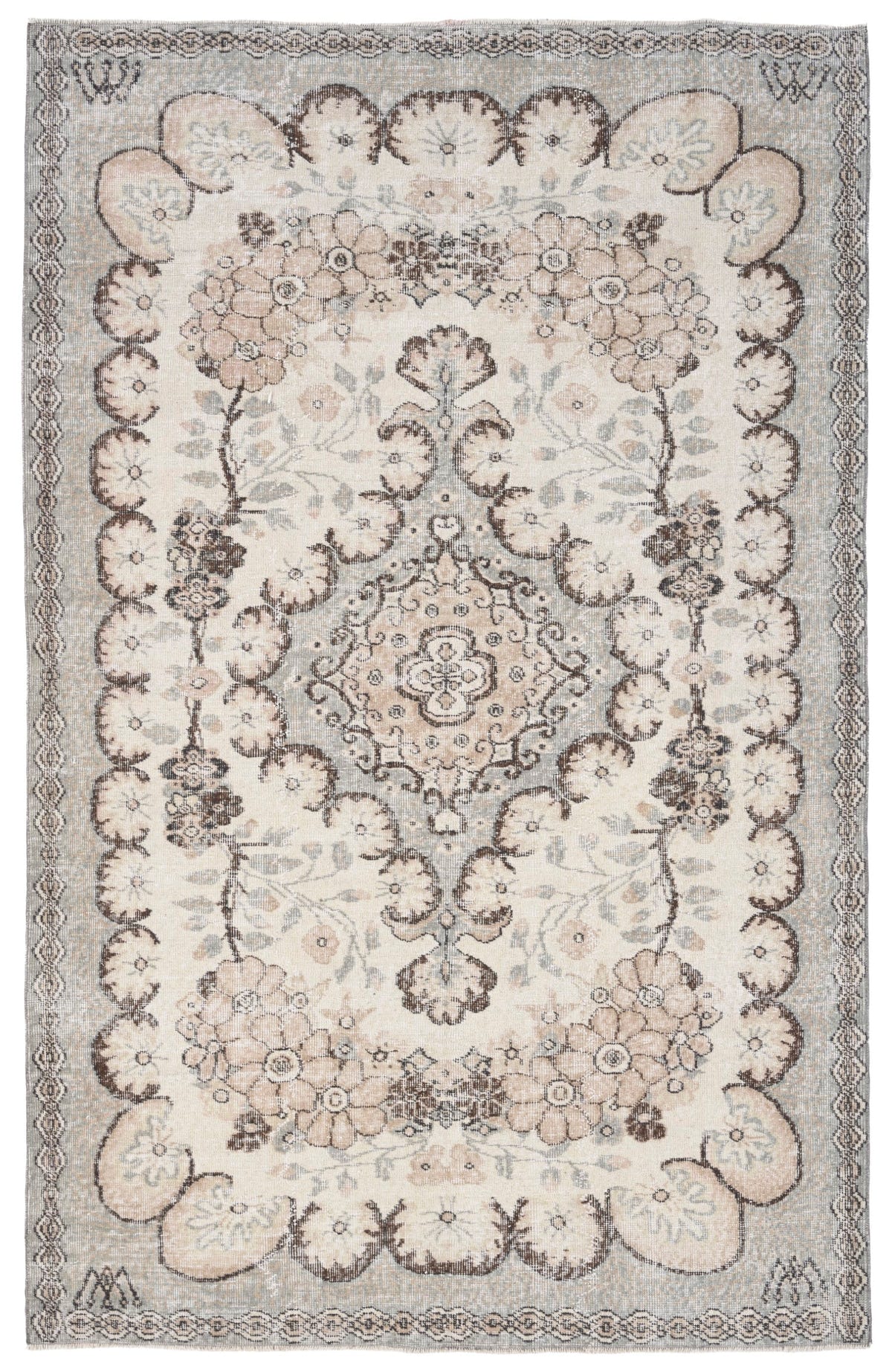 8487, Turkish Isparta Area Rug