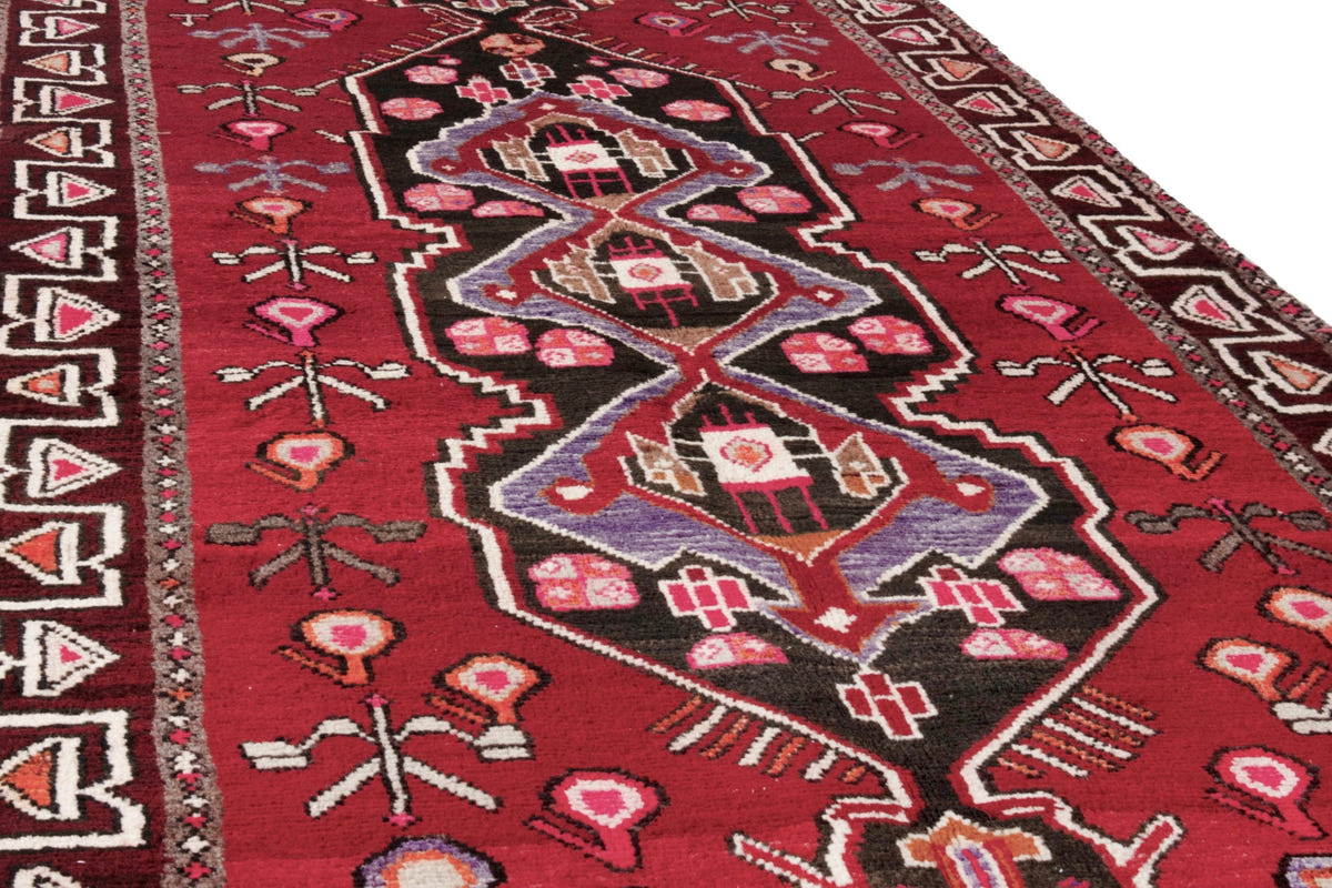 3189, Persian Hamadan Runner Rug
