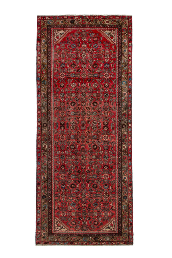 3193, Persian Hossein Abad Runner Rug