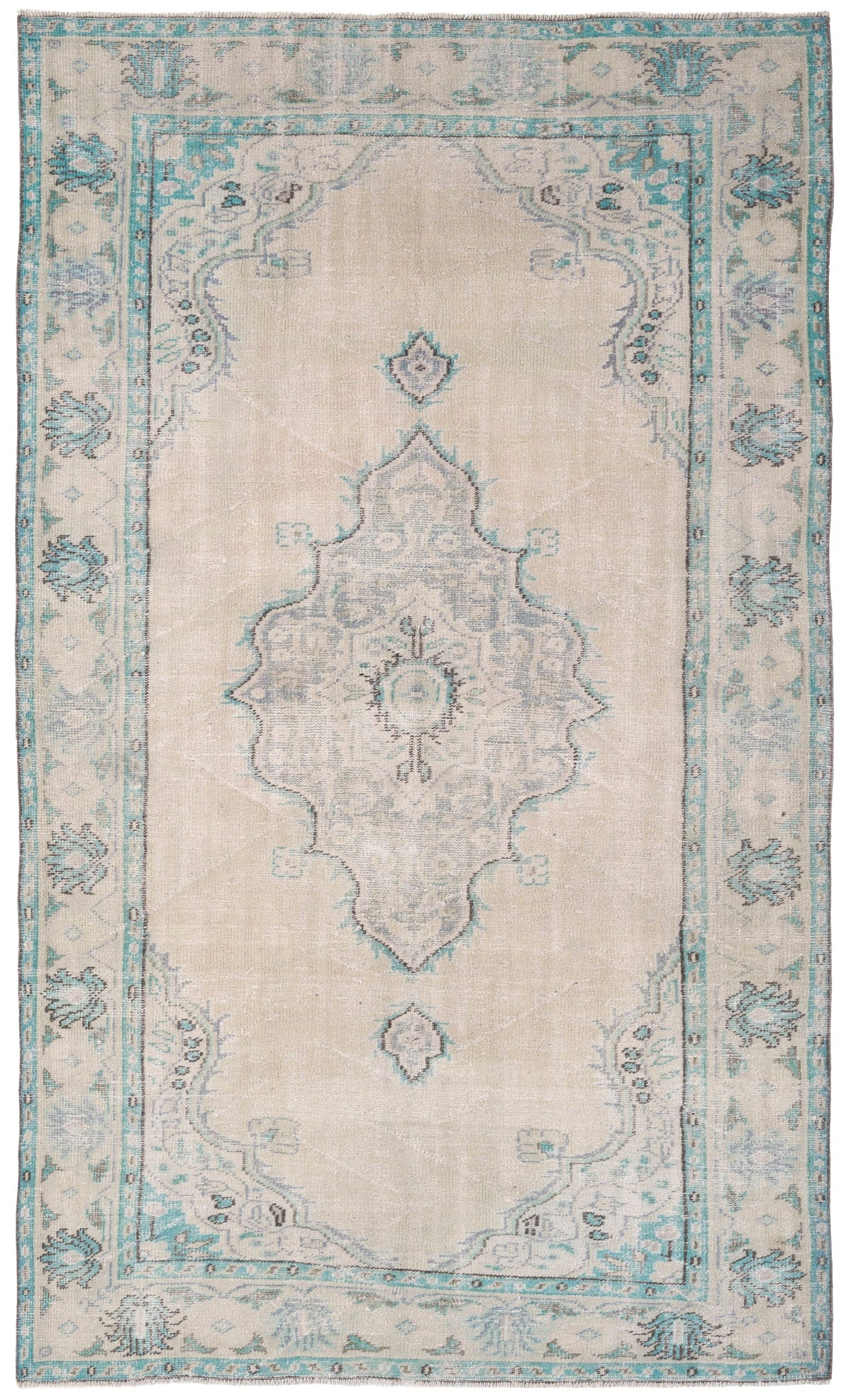 8495, Turkish Manisa Area Rug