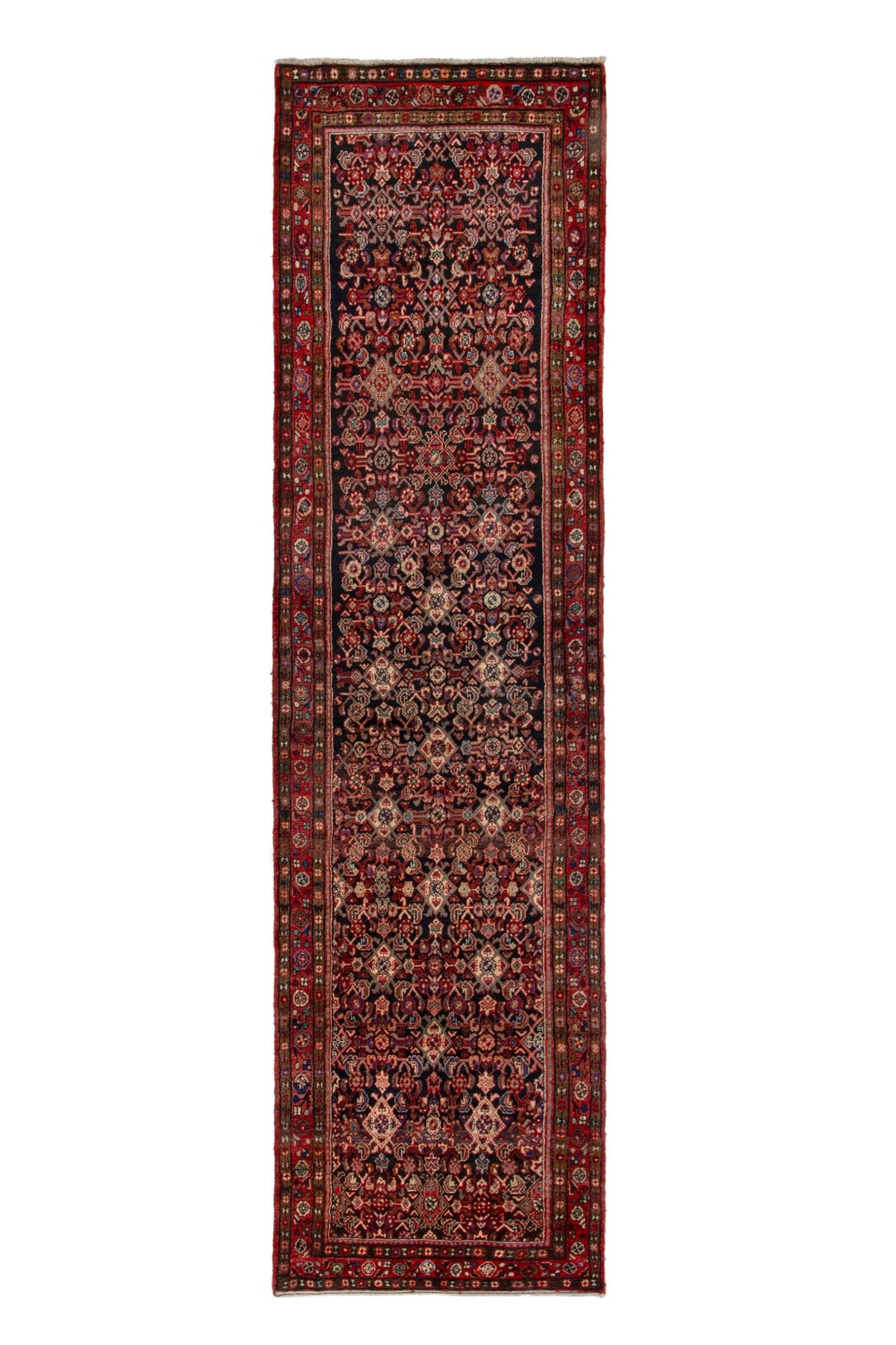 3197, Persian Hamadan Runner Rug