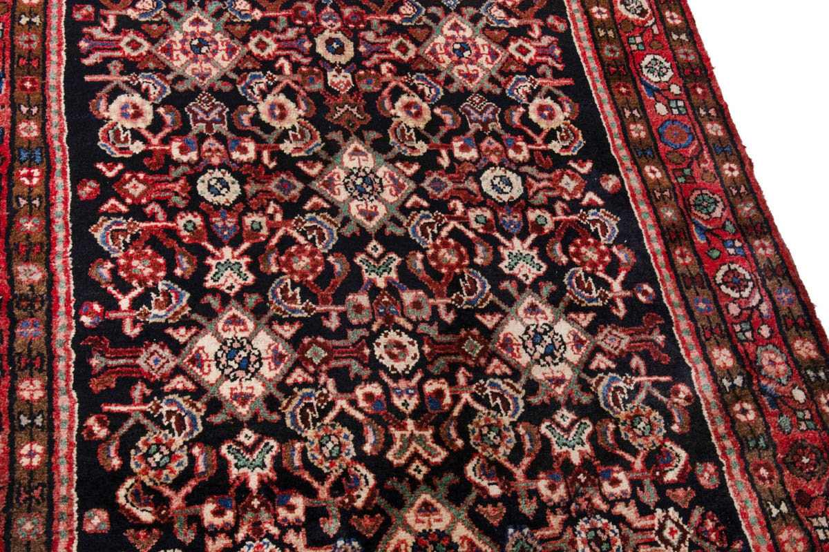 3197, Persian Hamadan Runner Rug