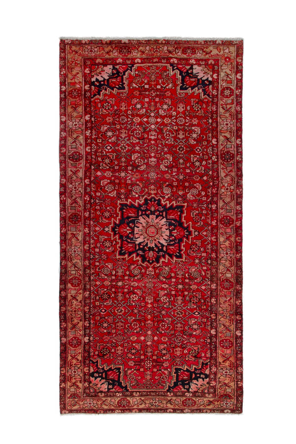 3207, Persian Hossein Abad Runner Rug