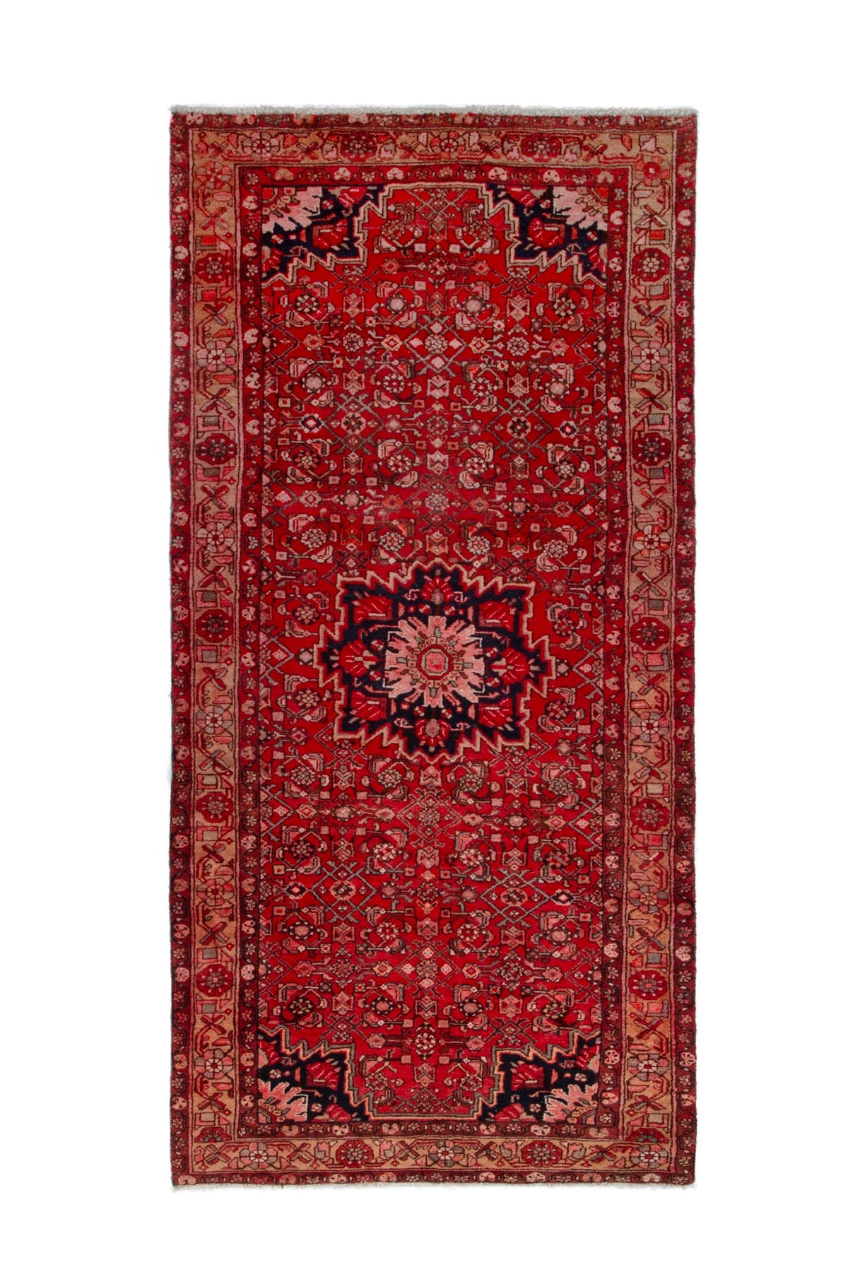 3207, Persian Hossein Abad Runner Rug