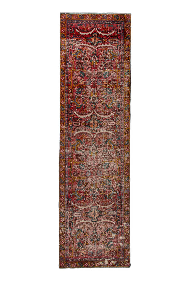 3217, Persian Gharajeh Runner Rug