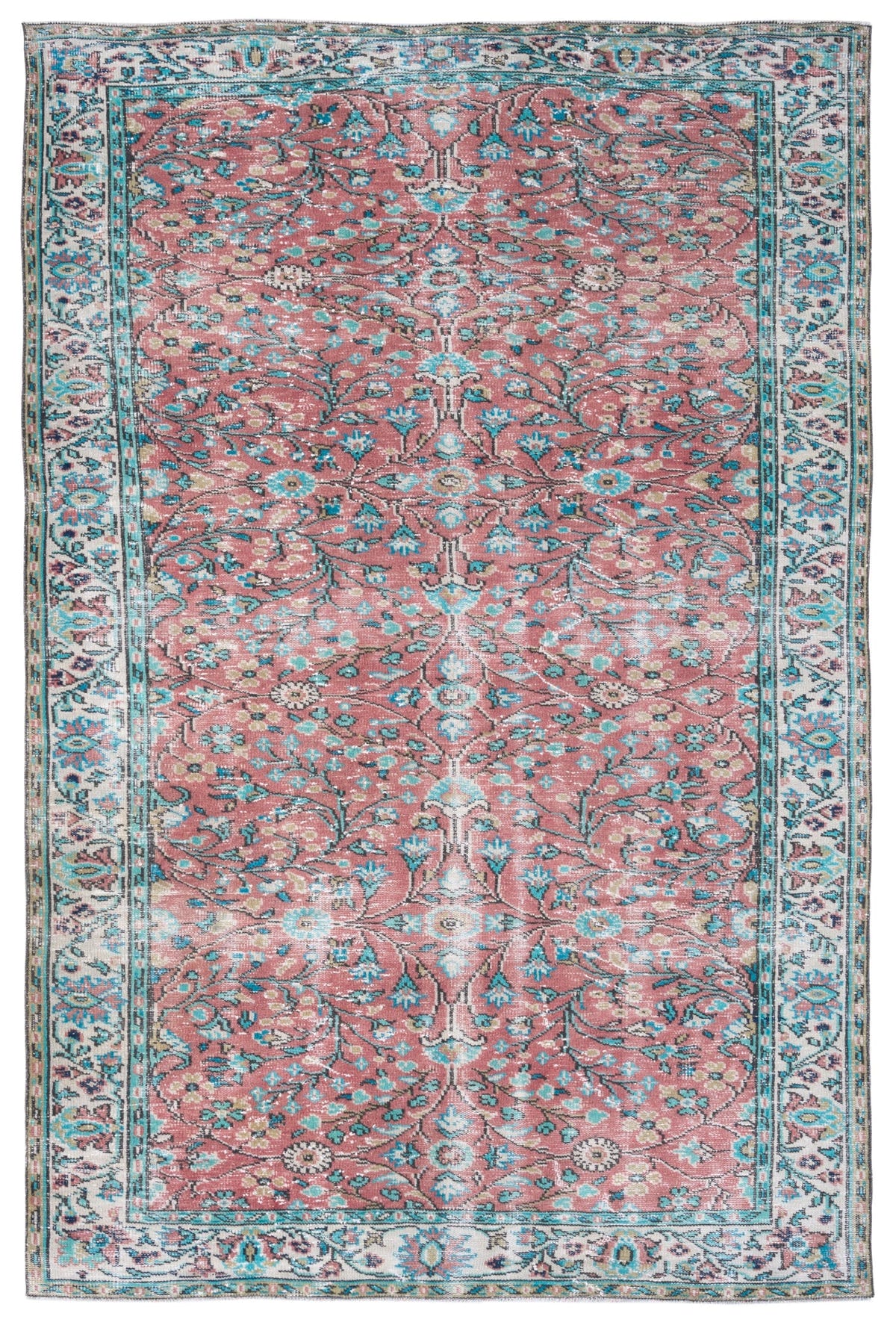 8526, Turkish Manisa Area Rug