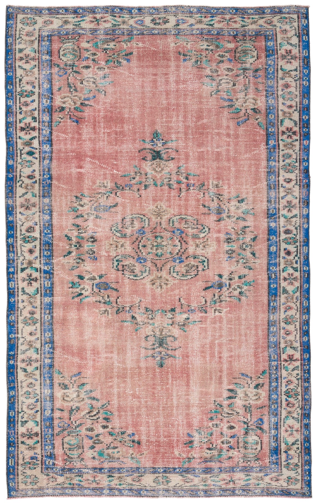 8532, Turkish Manisa Area Rug