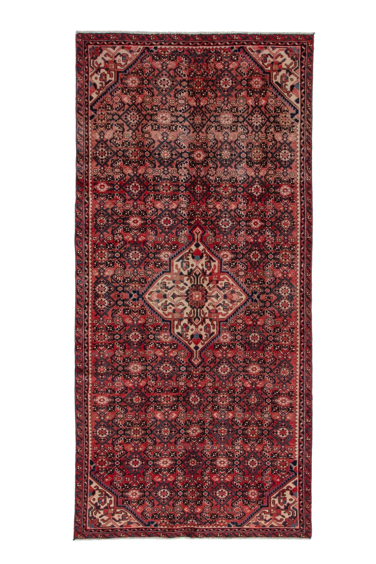 3257, Persian Hossein Abad Runner Rug