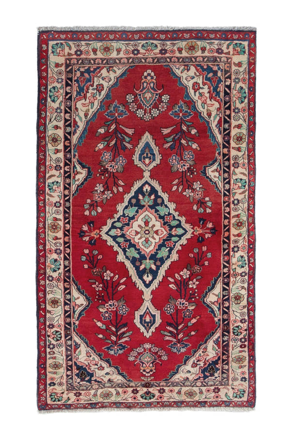 3266, Persian Hamadan Area Rug