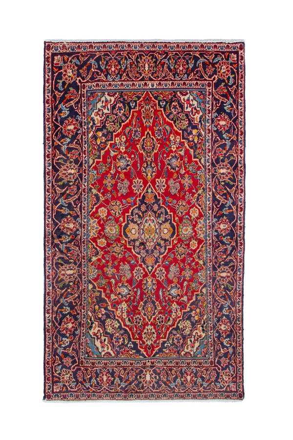3275, Persian Kashan Area Rug