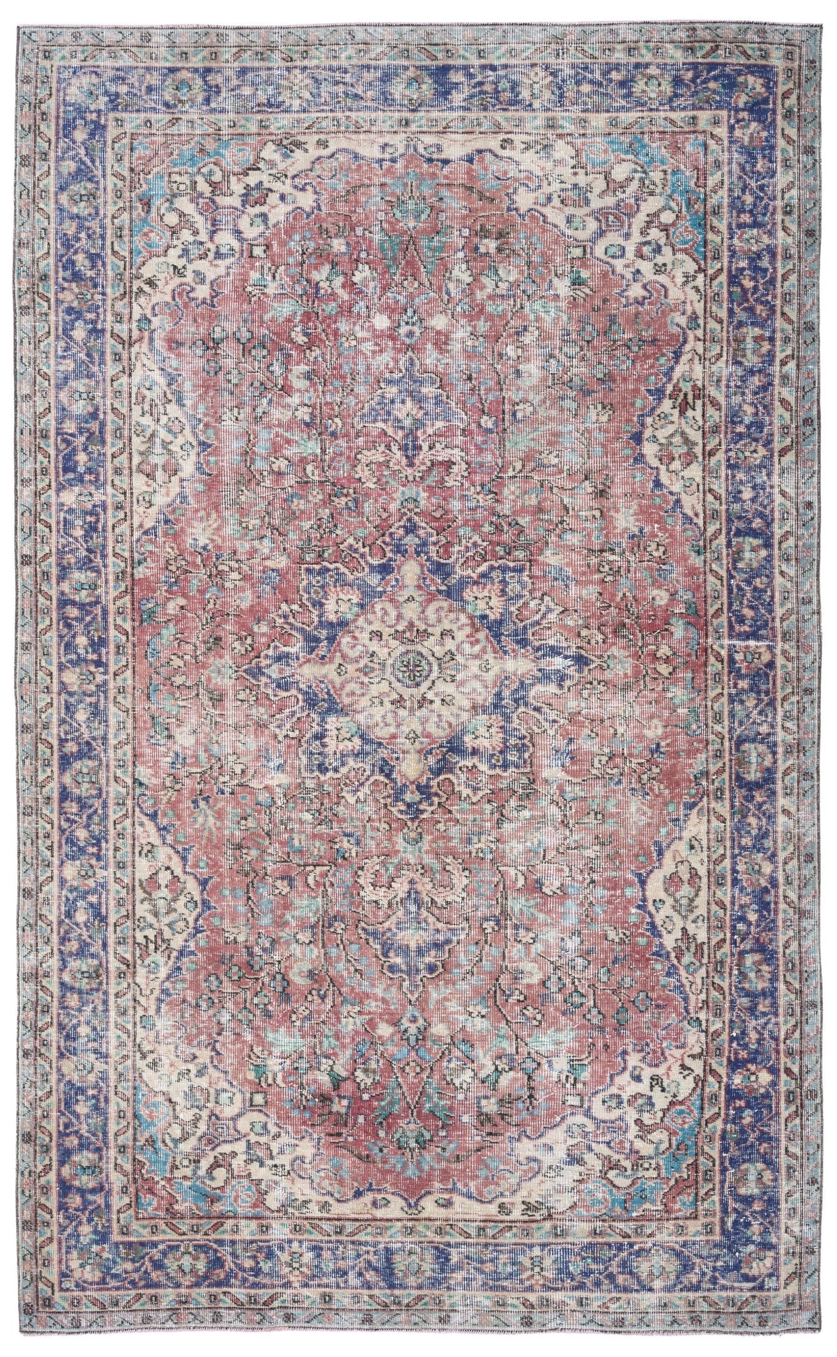 8587, Turkish Isparta Area Rug