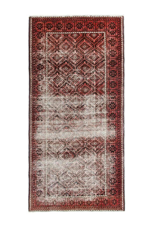 3292, Persian Baluch Runner Rug