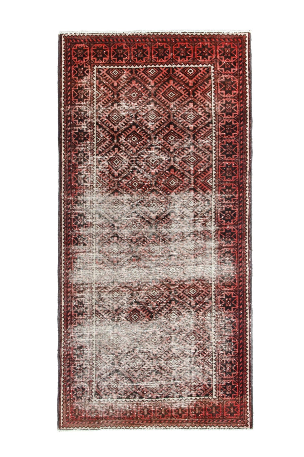 3292, Persian Baluch Runner Rug
