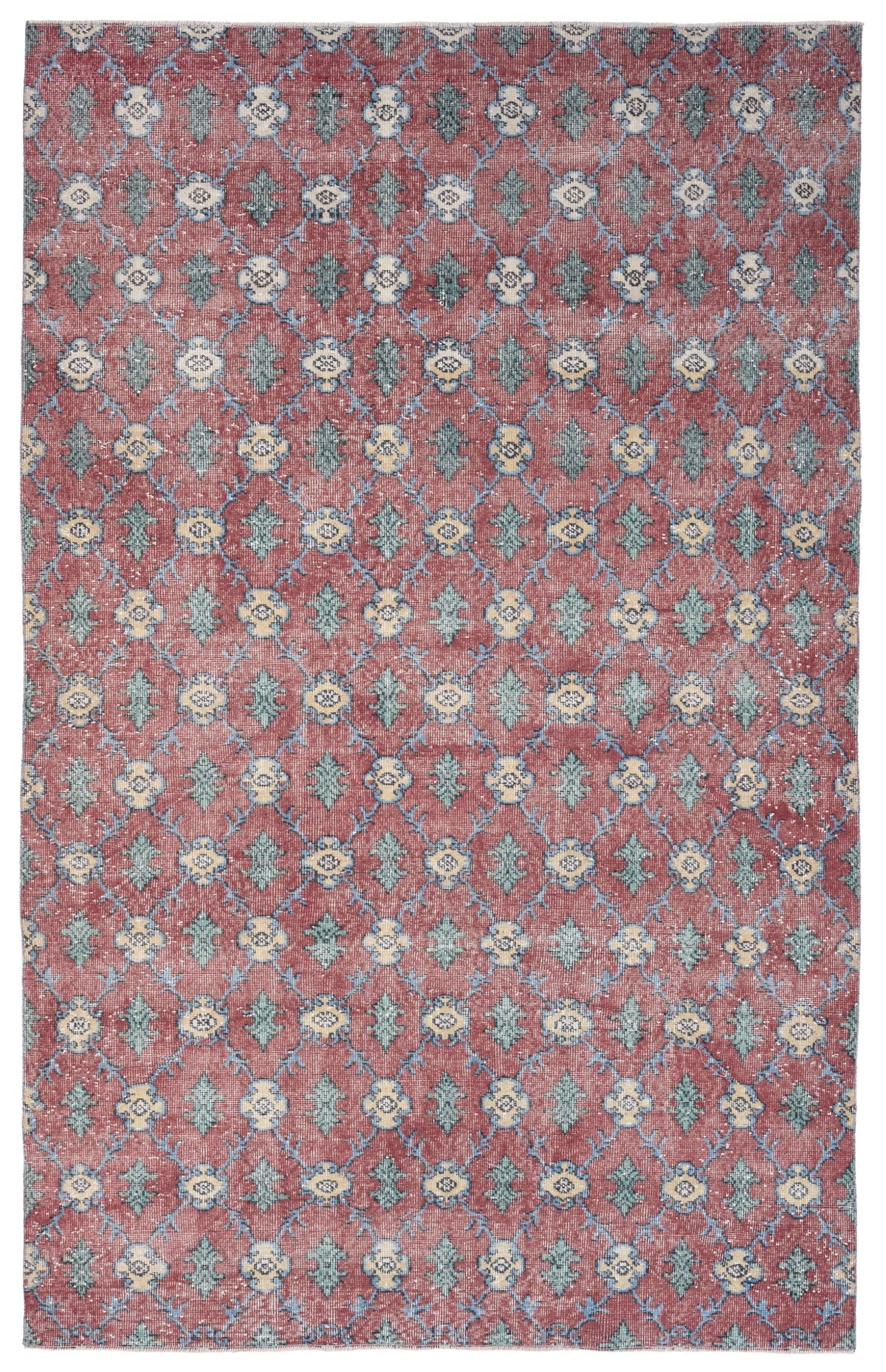 8632, Turkish Isparta Area Rug