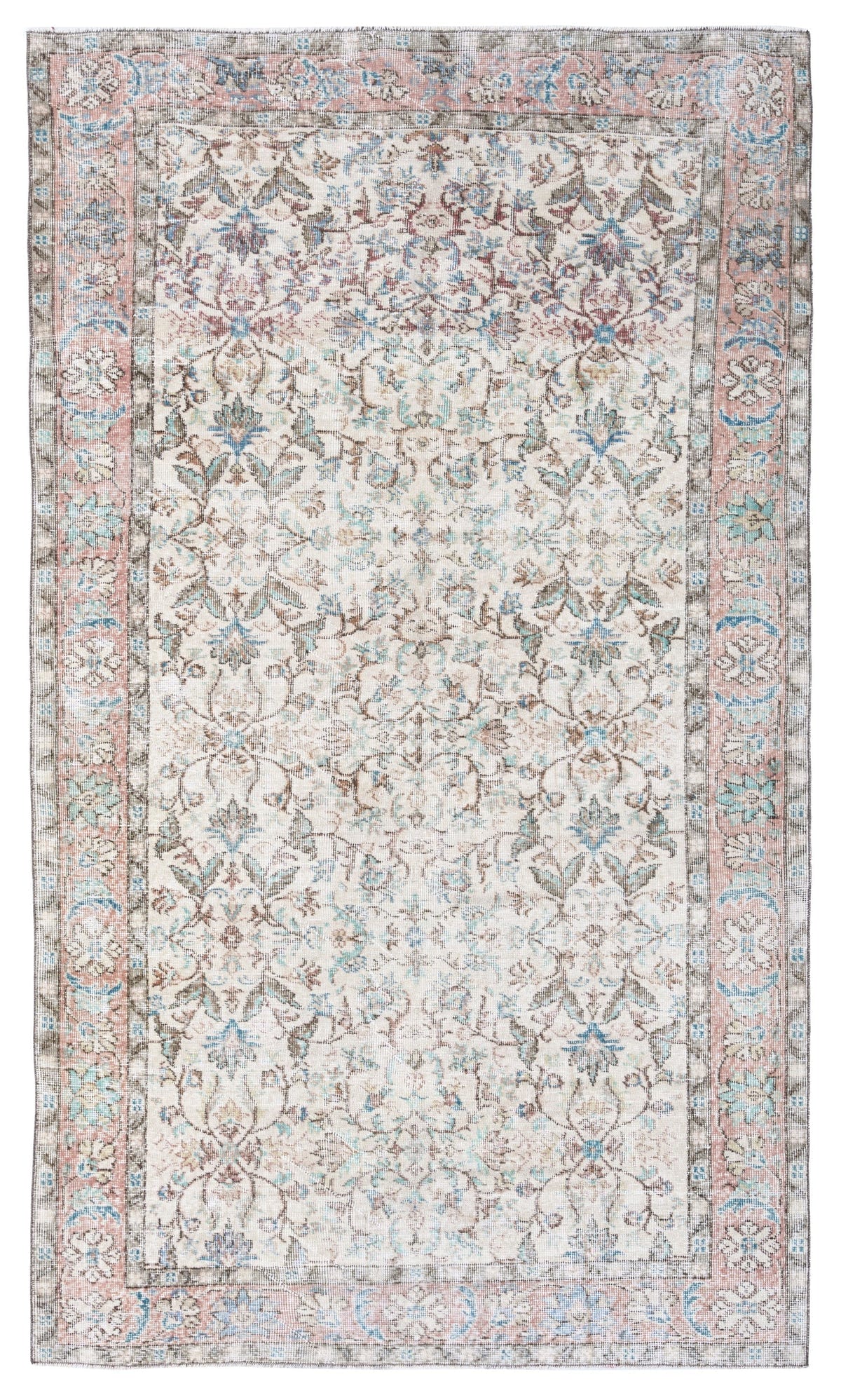 8634, Turkish Isparta Area Rug