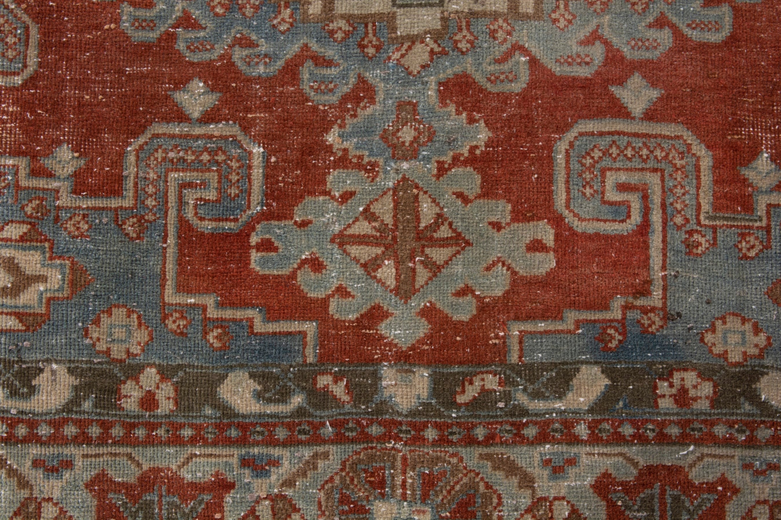 Persian Vist oversized rug in rust and cream, view 15 of 21