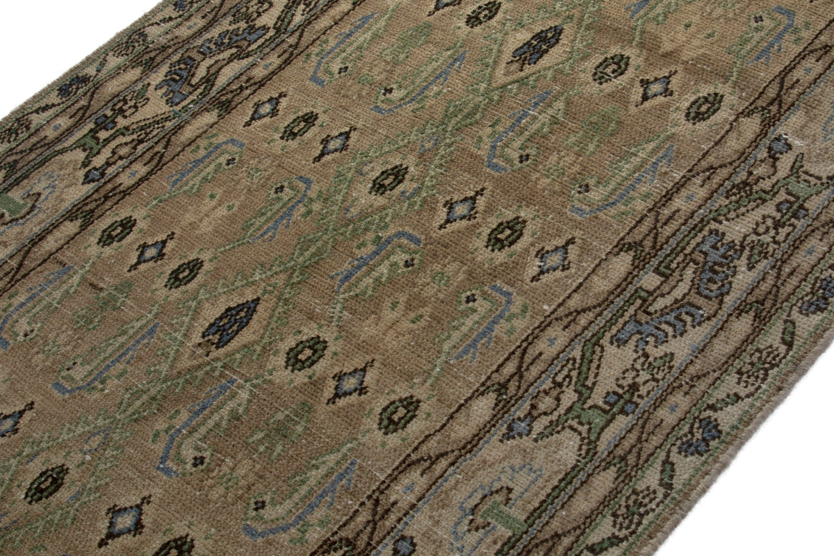 3365, Persian Borujerd Runner Rug