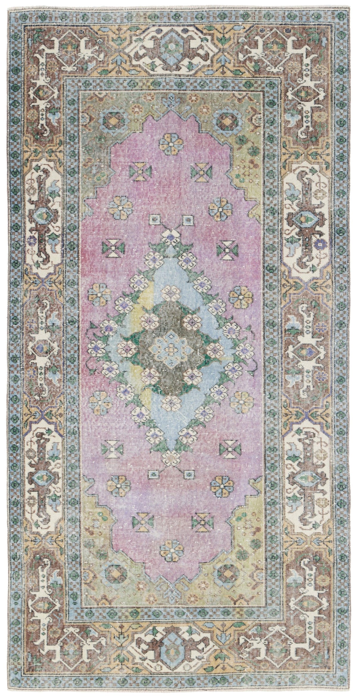 8670, Turkish Isparta Area Rug