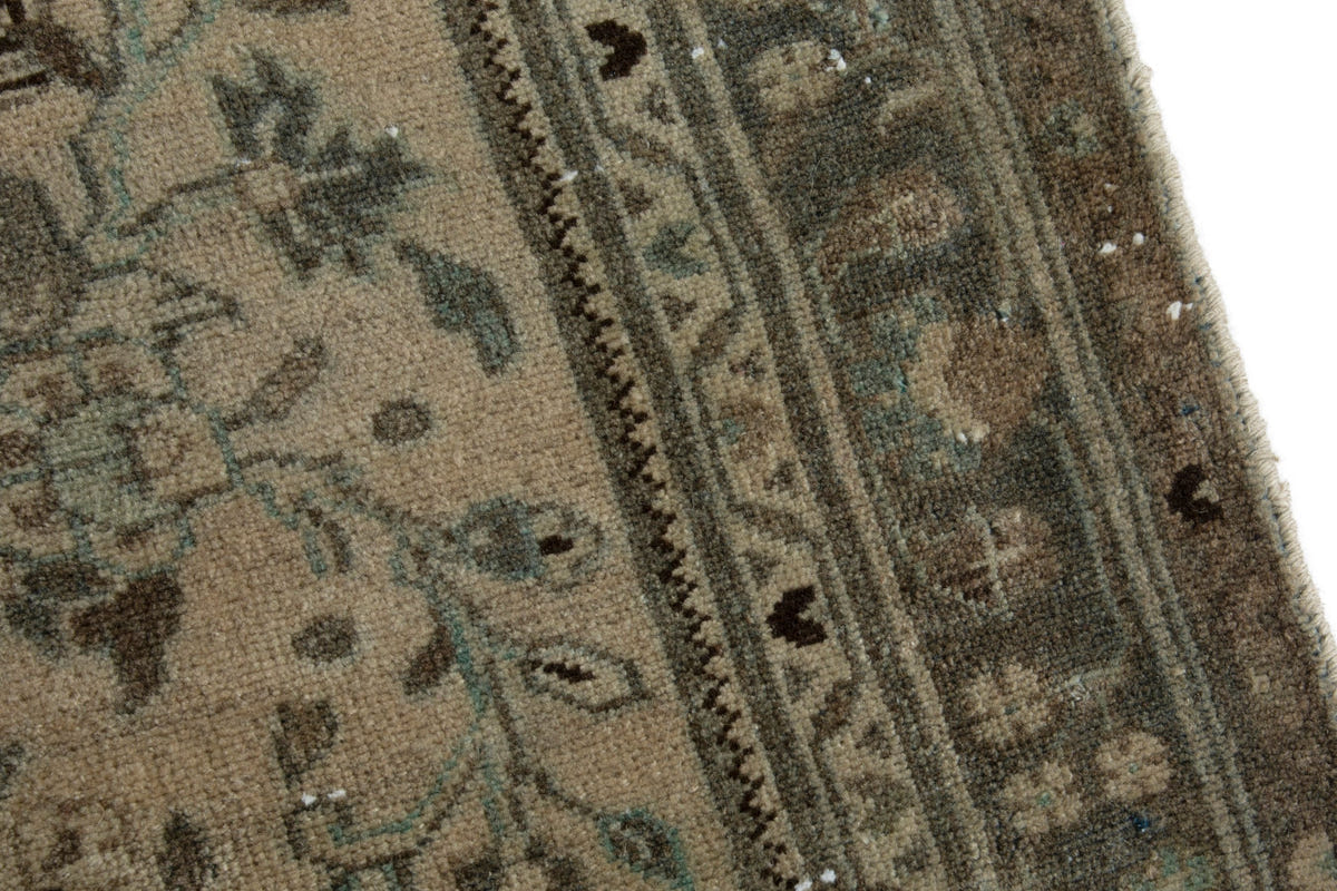 3378, Persian Hamadan Runner Rug